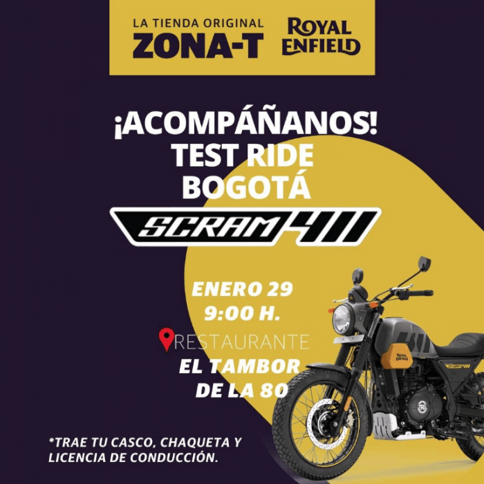 Test Ride Scram 411 Royal Enfield Zona T 29